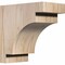 Ekena Millwork Mediterranean Smooth Corbel, Douglas Fir, 5 1/2"W x 10"D x 10"H COR06X10X10MED00SDF - alternate 1